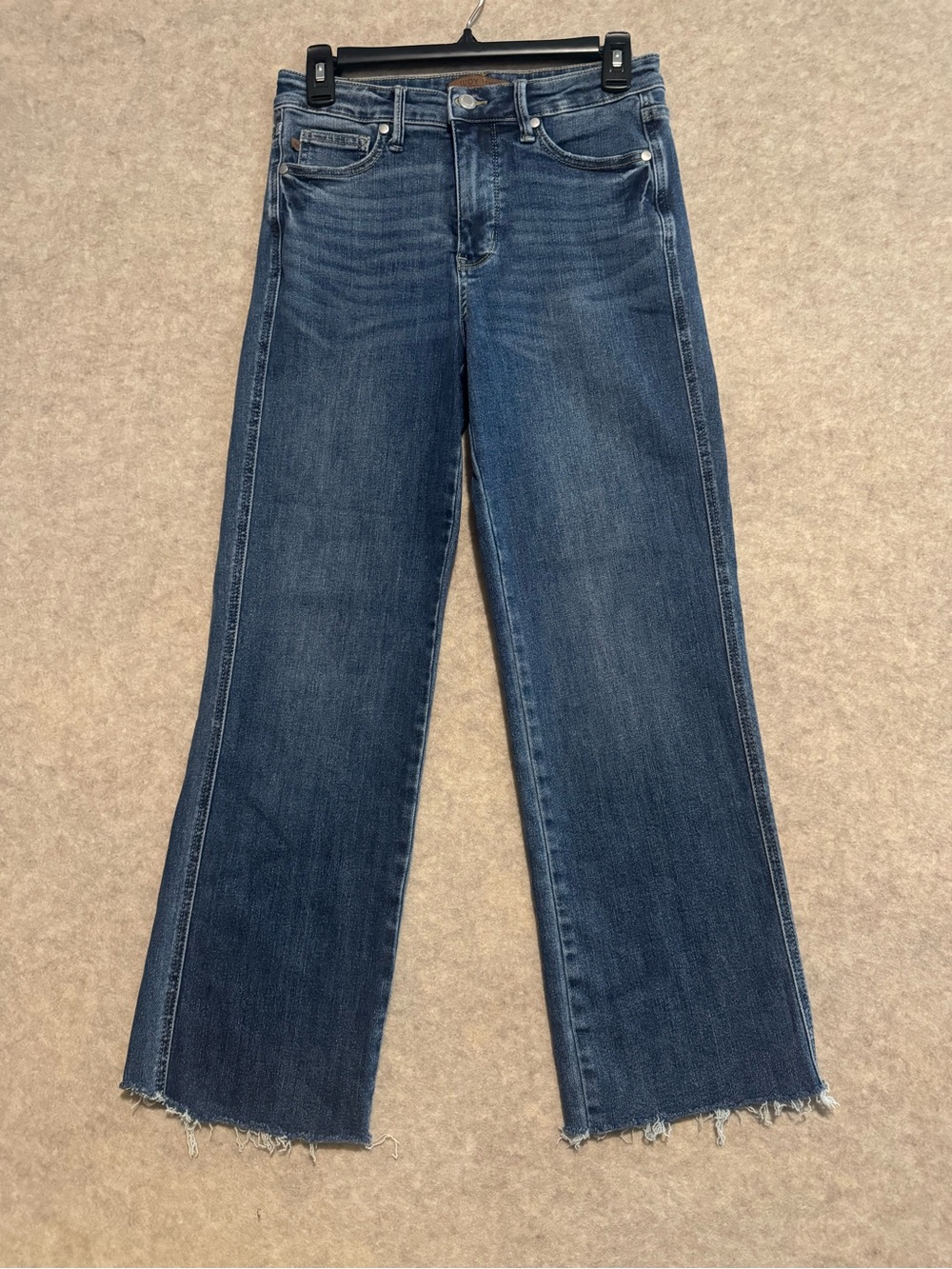 Judy Blue Mid Rise "Tummy Control" Vintage Straight Denim Jeans Size 7/28